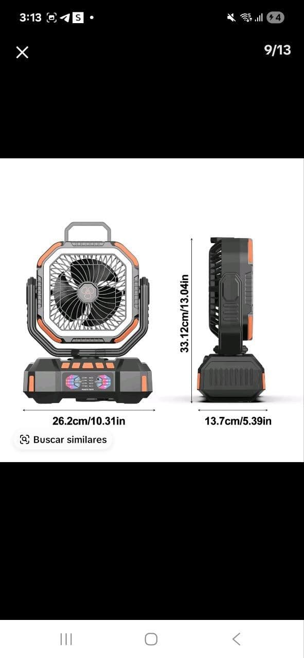 1 Ventiladores 40000Mah