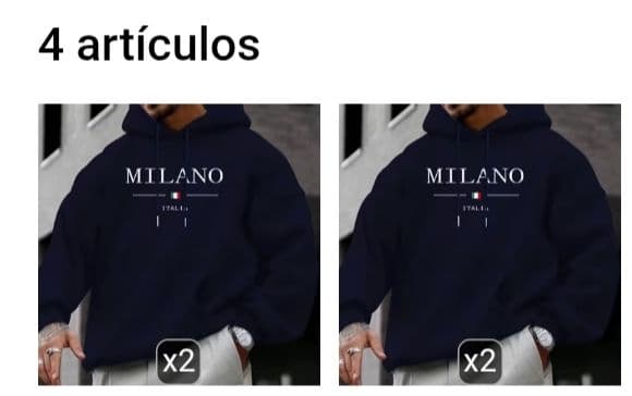 4 prendas textiles negras dobladas y envueltas, de apariencia similar entre sí, tipo ropa ligera en material textil.