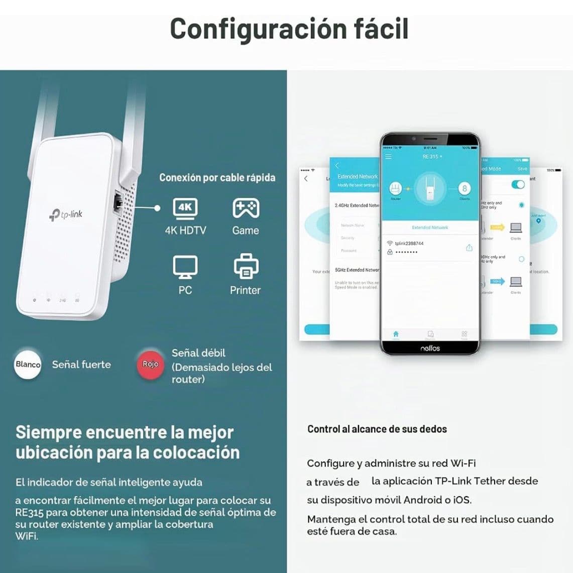 TP-Link WiFi Extender AC750 (RE215)