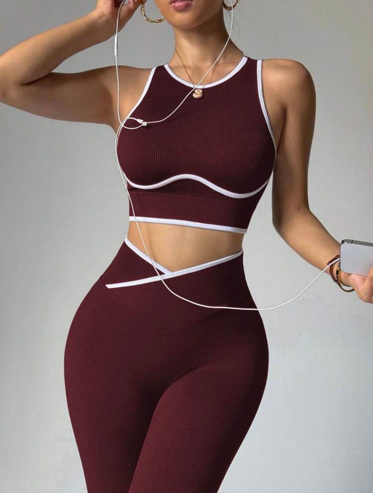 4 conjuntos deportivos para mujer/GYM.