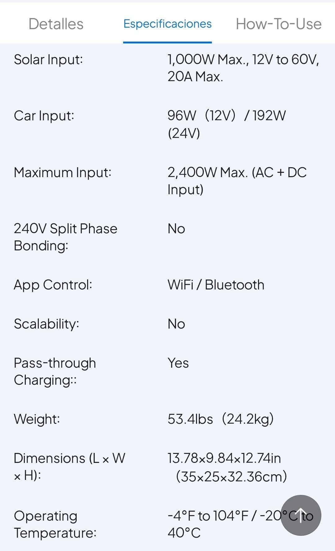 Estación de Energía Portátil BLUETTI Elite 200 V2 | 2,073.6Wh / 2,600W