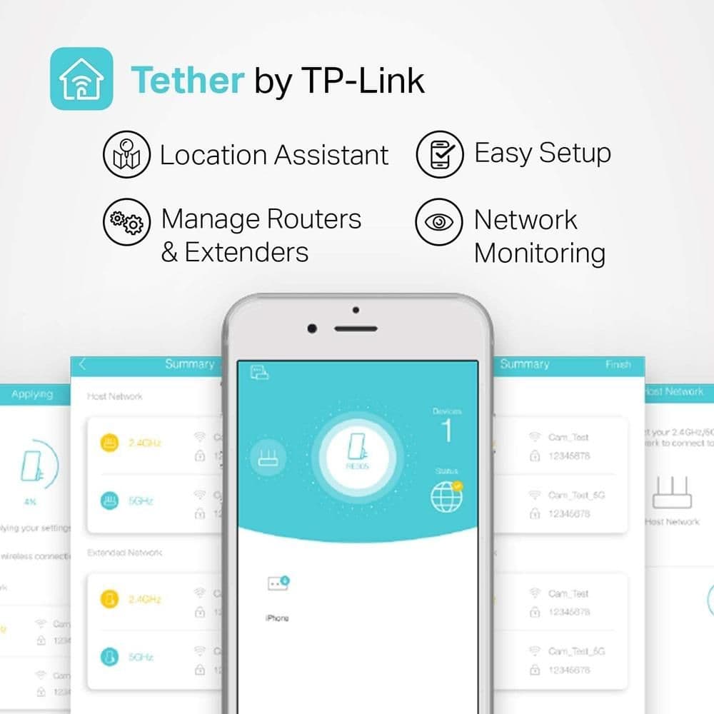 TP-Link AC1750 Mesh Repeater and Extender (Model RE450)
