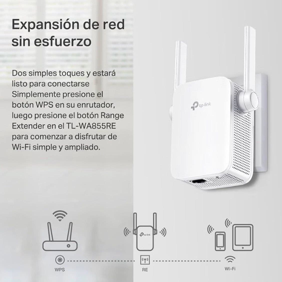 TP-Link Extender N300 2x2 MIMO (RE105)