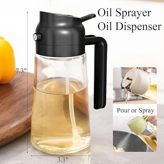 2-in-1 Kitchen Oil Spray Dispenser