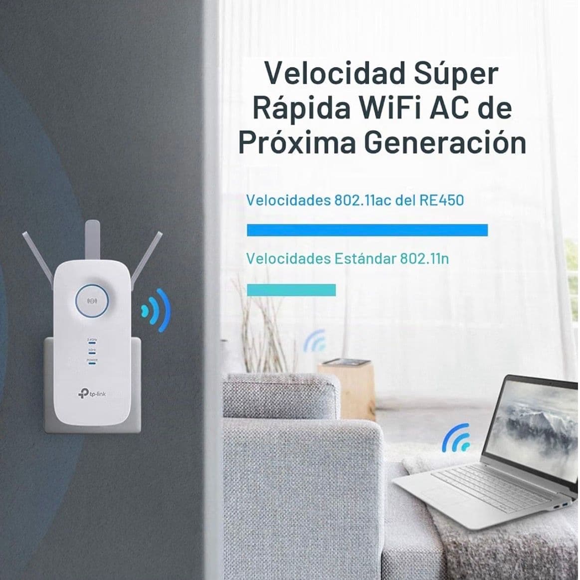 TP-Link AC1750 Mesh Repeater and Extender (Model RE450)