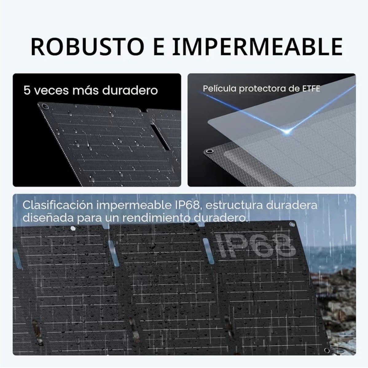 EcoFlow 60W Type C Portable Solar Panel