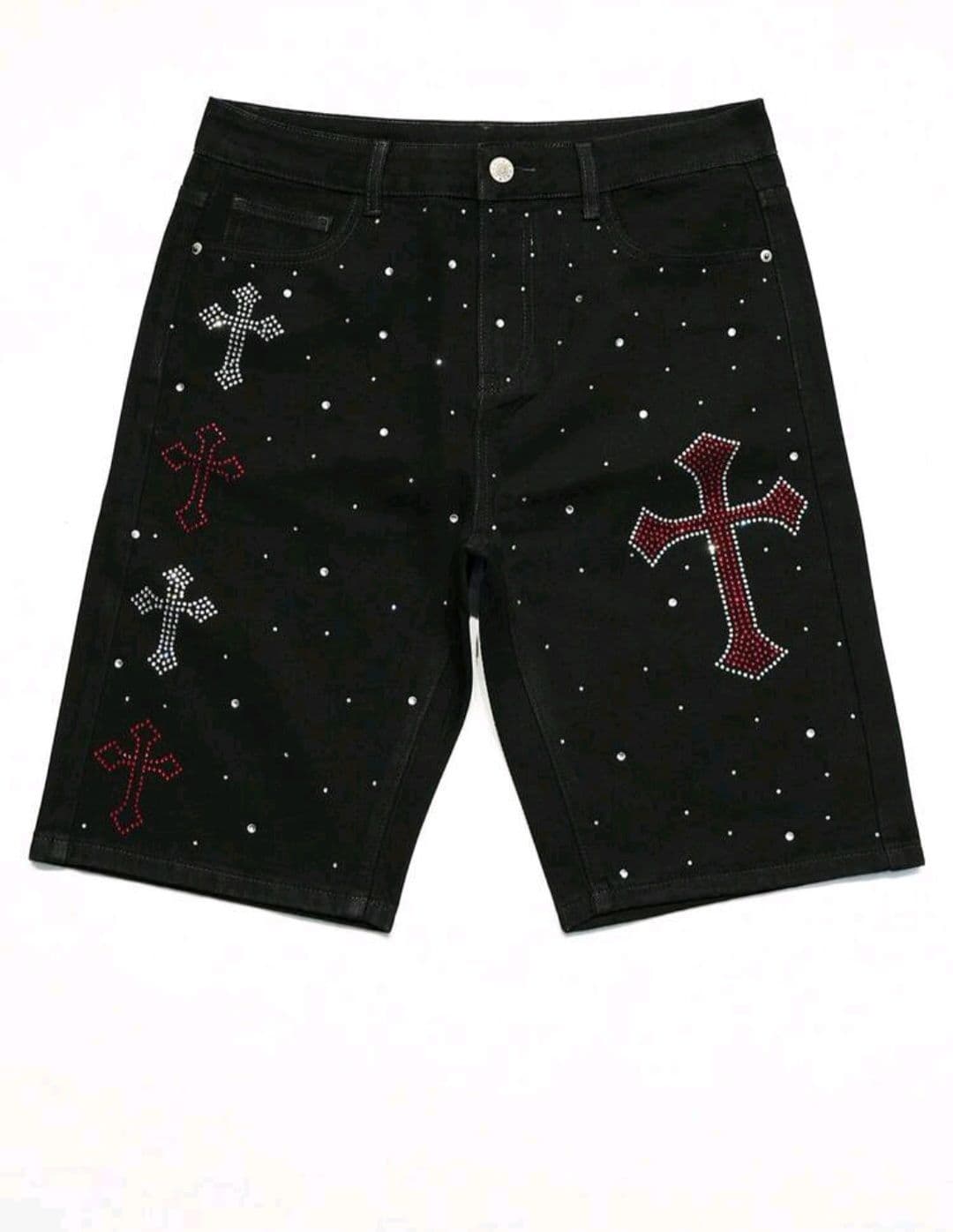 Shorts de mezclilla casuales para hombre