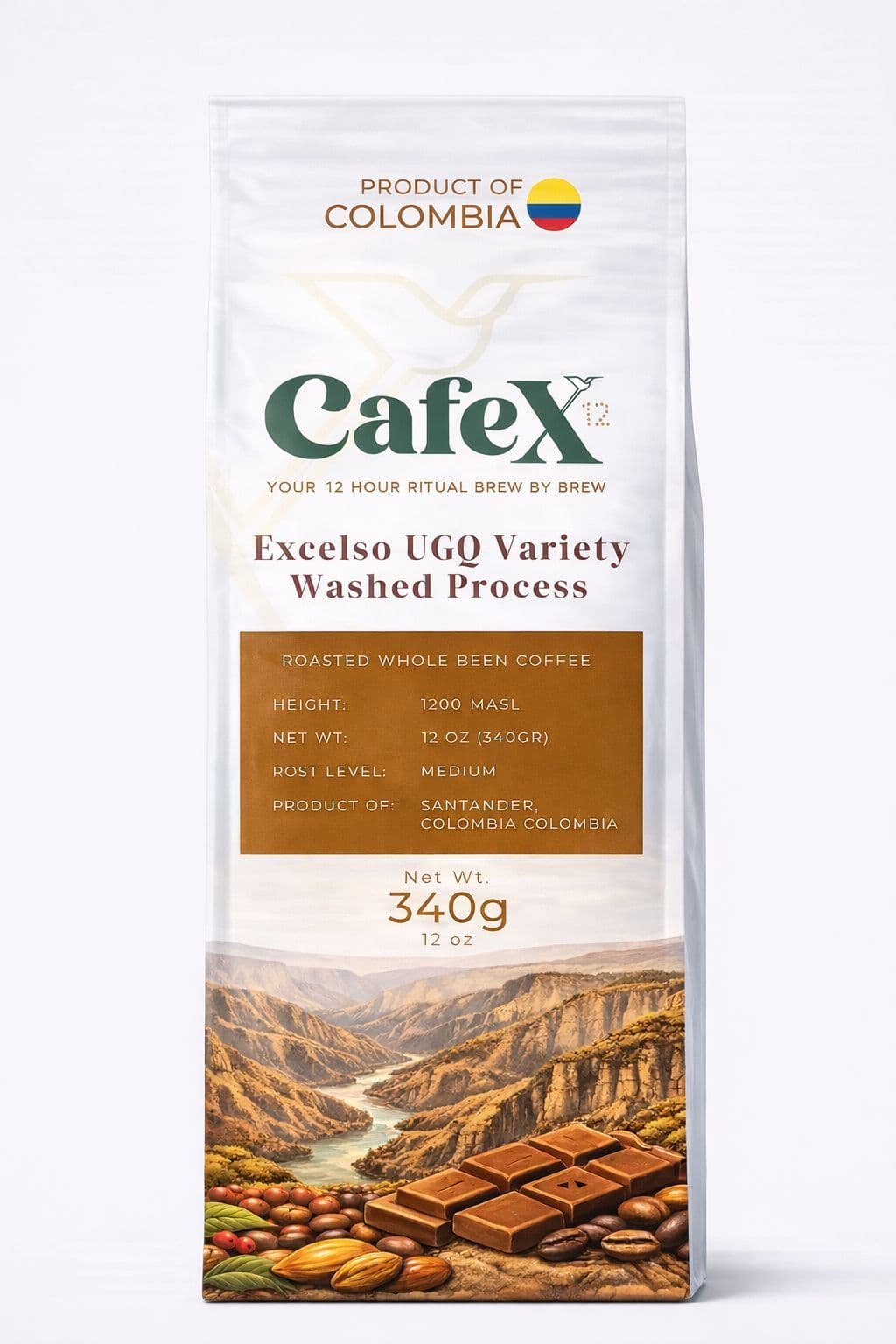 Excelso UGQ washed coffee