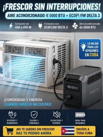 1 cajas de aire acondicionado de ventana Insignia modelo A8501W-5K, color marrón con impresión negra y roja en caja de cartón original