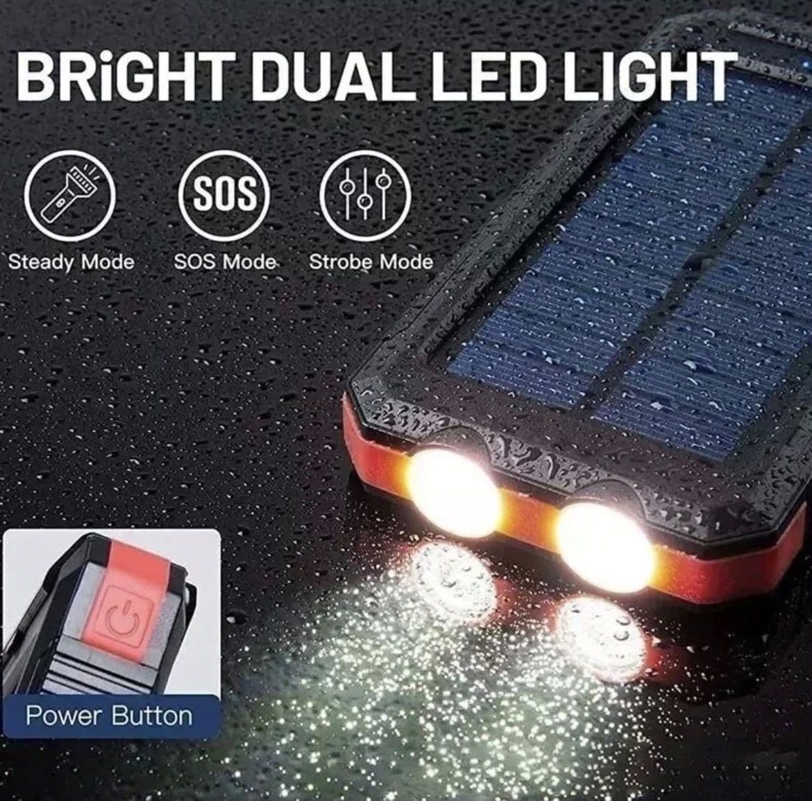 Power Bank con carga solar