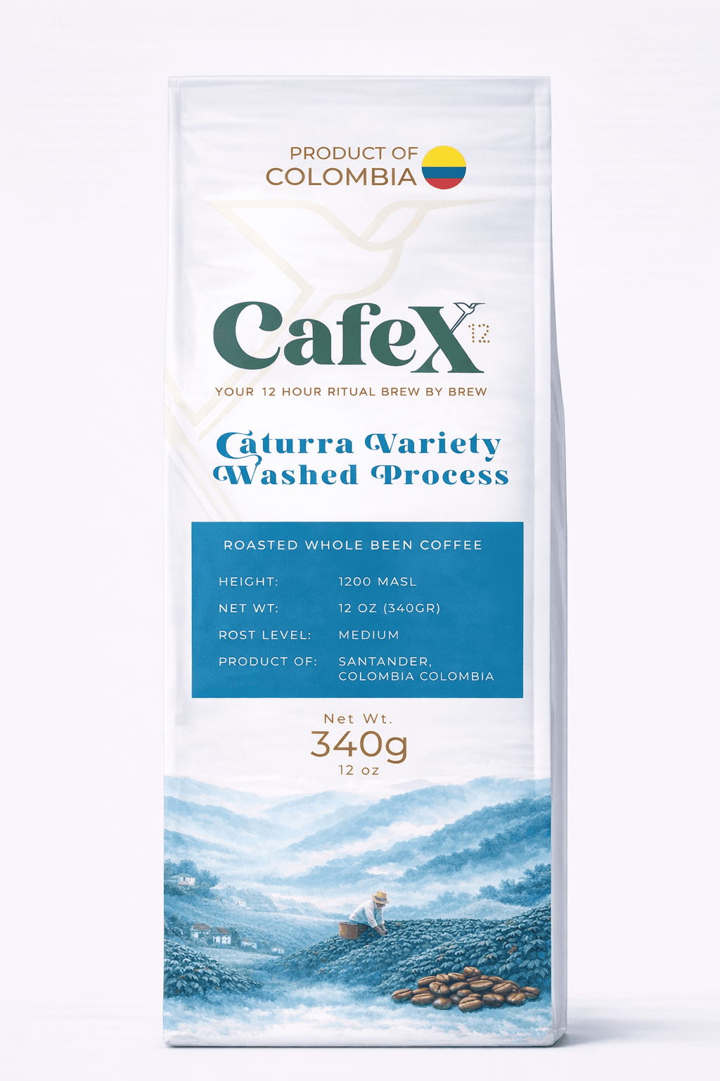 Caturra washed coffee